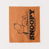 Erdnüsse | Snoopy-Erholung Wandteppich (Vorderseite)