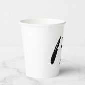 Erdnüsse | Snoopy Face Pappbecher (Rechts)