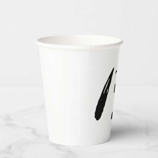 Erdnüsse | Snoopy Face Pappbecher (Rechts)