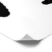 Erdnüsse | Snoopy Face Poster (Ecke)