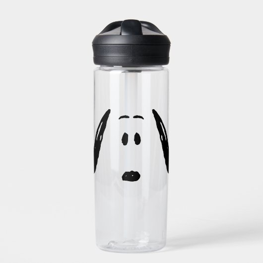 Erdnüsse | Snoopy Face Trinkflasche (Vorderseite)