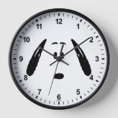 Erdnüsse | Snoopy Face Uhr (Vorderseite)