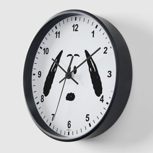 Erdnüsse | Snoopy Face Uhr (Winkel)