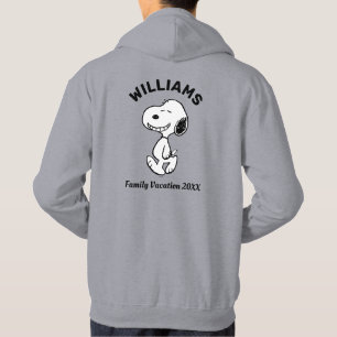 Erdnüsse Snoopy Familienurlaub Hoodie