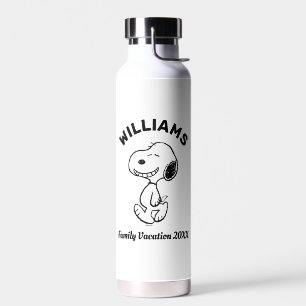 Erdnüsse Snoopy Familienurlaub Trinkflasche