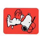 Erdnüsse | Snoopy Fang machen Magnet (Horizontal)