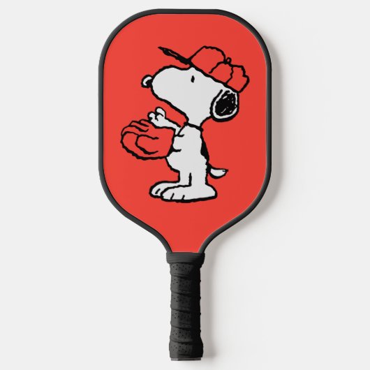 Erdnüsse | Snoopy Fang machen Pickleball Schläger (Vorderseite)