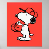 Erdnüsse | Snoopy Fang machen Poster (Vorne)