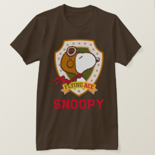 Erdnüsse   Snoopy Flying Ace-Abzeichen T-Shirt
