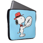 Erdnüsse | Snoopy Football Coach Laptopschutzhülle (Vorne Rechts)