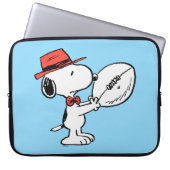 Erdnüsse | Snoopy Football Coach Laptopschutzhülle (Vorderseite)
