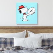 Erdnüsse | Snoopy Football Coach Leinwanddruck (Insitu (Schlafzimmer))