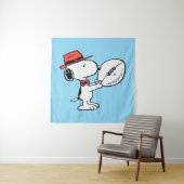 Erdnüsse | Snoopy Football Coach Wandteppich (Beispiel)