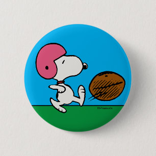 Erdnüsse   Snoopy Football Kicker Button