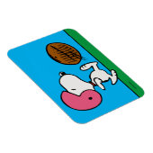 Erdnüsse | Snoopy Football Kicker Magnet (Rechte Seite)