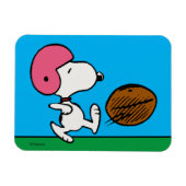 Erdnüsse | Snoopy Football Kicker Magnet (Horizontal)