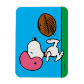 Erdnüsse | Snoopy Football Kicker Magnet (Vertikal)