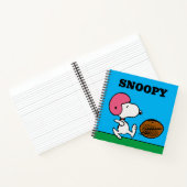 Erdnüsse | Snoopy Football Kicker Notizblock (Innenseite)