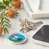 Erdnüsse | Snoopy Football Kicker Schlüsselanhänger (Seite)