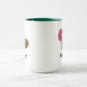 Erdnüsse | Snoopy Football Kicker Tasse (Zentrum)