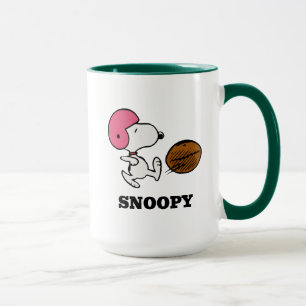 Erdnüsse   Snoopy Football Kicker Tasse