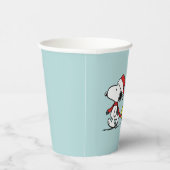 Erdnüsse | Snoopy & Friends Winter Scarf Pappbecher (Rechts)