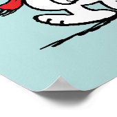 Erdnüsse | Snoopy & Friends Winter Scarf Poster (Ecke)