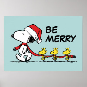 Erdnüsse   Snoopy & Friends Winter Scarf Poster
