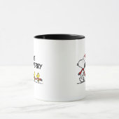 Erdnüsse | Snoopy & Friends Winter Scarf Tasse (Zentrum)