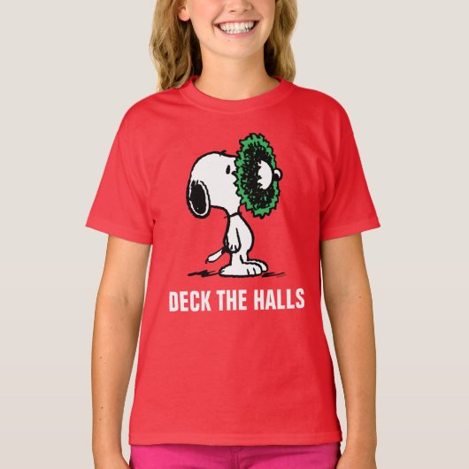 Erdnüsse | Snoopy für Feiertage T-Shirt (Vorderseite)