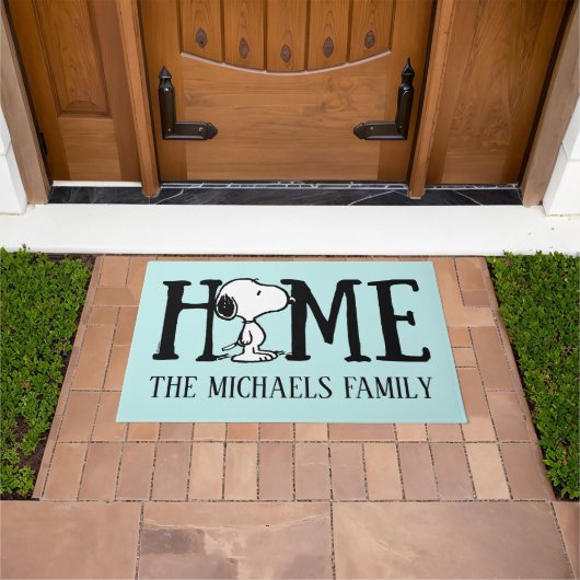 Erdnüsse | Snoopy Fußmatte (Außenbereich)