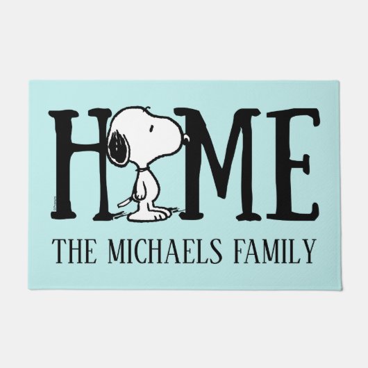 Erdnüsse | Snoopy Fußmatte (Vorderseite)