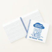 Erdnüsse | Snoopy Gefühl Blau ist auch in Ordnung Notizblock (Innenseite)