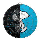 Erdnüsse | Snoopy Geometric Design Dartscheibe (vorne)