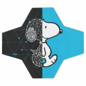 Erdnüsse | Snoopy Geometric Design Fußball (Flach)