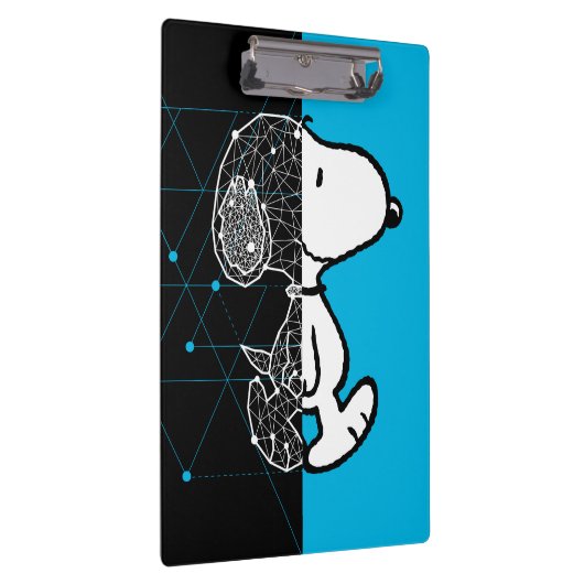 Erdnüsse | Snoopy Geometric Design Klemmbrett (Rechts)