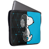 Erdnüsse | Snoopy Geometric Design Laptopschutzhülle (Vorne Rechts)