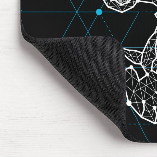 Erdnüsse | Snoopy Geometric Design Mousepad (Ecke)