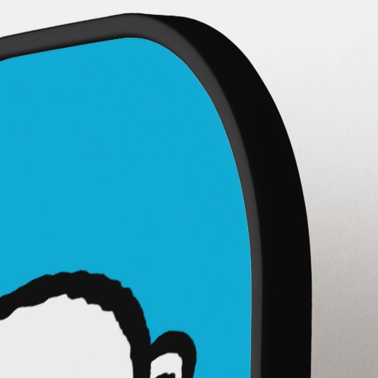 Erdnüsse | Snoopy Geometric Design Pickleball Schläger (Linke Seite)