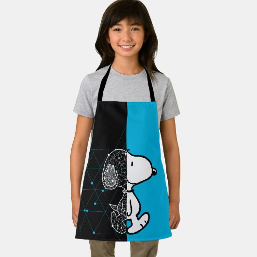 Erdnüsse | Snoopy Geometric Design Schürze (Insitu)