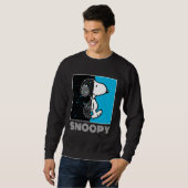 Erdnüsse | Snoopy Geometric Design Sweatshirt (Vorne ganz)
