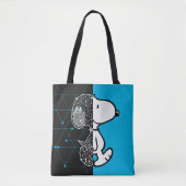 Erdnüsse | Snoopy Geometric Design Tasche (Vorderseite)