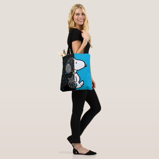 Erdnüsse | Snoopy Geometric Design Tasche (Am Model)