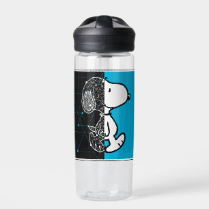 Erdnüsse   Snoopy Geometric Design Trinkflasche