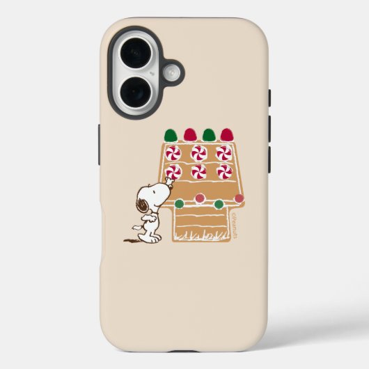 Erdnüsse | Snoopy Gingerbrot House Case-Mate iPhone Hülle (Rückseite)