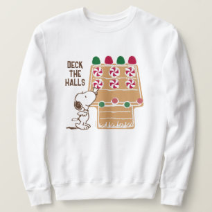 Erdnüsse Snoopy Gingerbrot House Sweatshirt