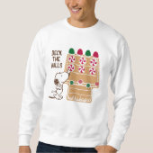 Erdnüsse | Snoopy Gingerbrot House Sweatshirt (Vorderseite)
