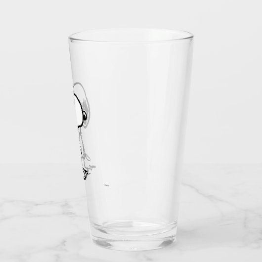 Erdnüsse | Snoopy Glas (Links)