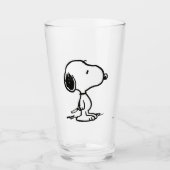Erdnüsse | Snoopy Glas (Vorderseite)