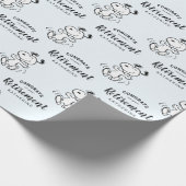 Erdnüsse | Snoopy-Glückwünsche für Ihre Rente Geschenkpapier (Ecke)